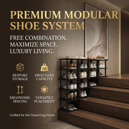 Multi-functional shoe rack