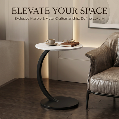 Round coffee table